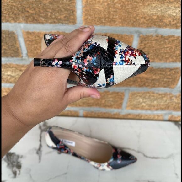 LK Bennett Floral Snake Heels size 39 - Picture 11 of 14